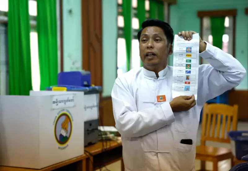 Myanmar Junta-Backed Party Leads in First Post-Coup Election Amid Low Turnout