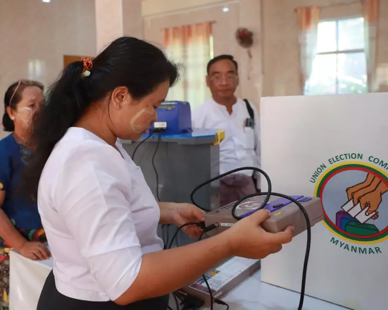 Myanmar Junta's 'Sham' Election Enters Second Phase Amid Widespread Criticism