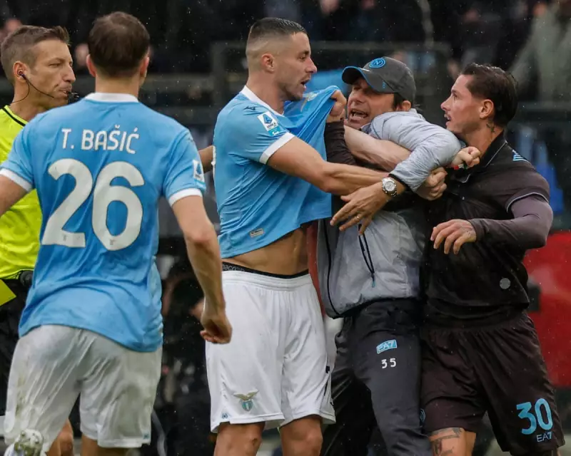 Napoli Triumph 2-0 Over Lazio in Fiery Serie A Clash Featuring Three Red Cards