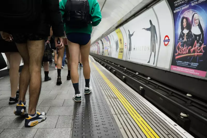 No Trousers Tube Ride 2026: London's Underground to See Pantless Passengers