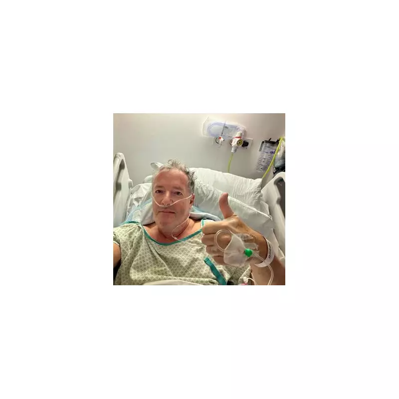 Piers Morgan Hospitalised After Fracturing Femur in London Restaurant Fall