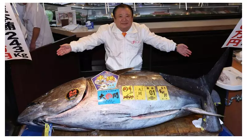 Record £2.4m Paid for Giant Bluefin Tuna at Tokyo Auction