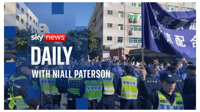 Rising Protests in China: Sky News Team Detained Filming Shenzhen Strike