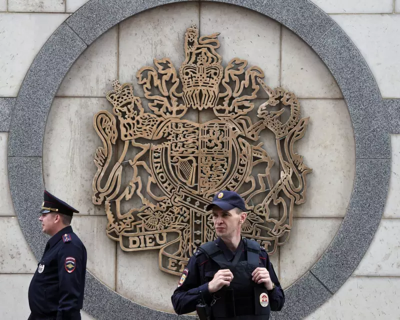 Russia expels British diplomat accused of espionage amid spy row