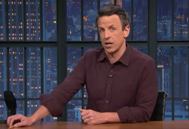 Seth Meyers Roasts Trump's Nobel Prize Obsession and Greenland Invasion Threats