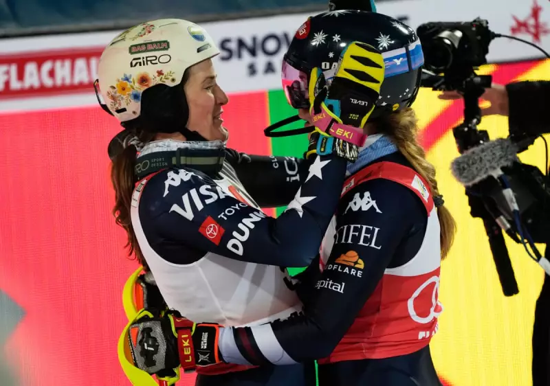 Shiffrin Wins Sixth Slalom, Leads US One-Two in Flachau