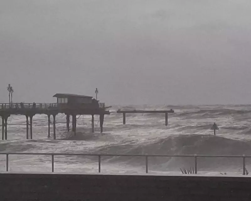 Storm Ingrid Destroys Teignmouth's Victorian Pier Amid UK Weather Warnings