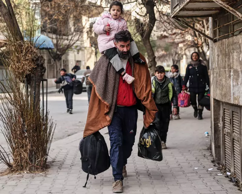 Syrian Army Orders Aleppo Evacuations as Clashes with Kurdish Forces Intensify