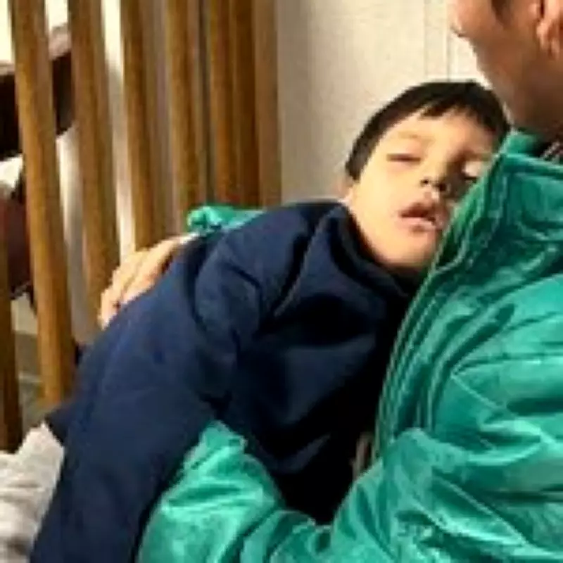 Texas Congressman Visits Detained Boy Liam Ramos in ICE Facility