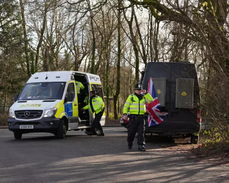 Three Arrested After Disorder at Crowborough Asylum Seeker Camp