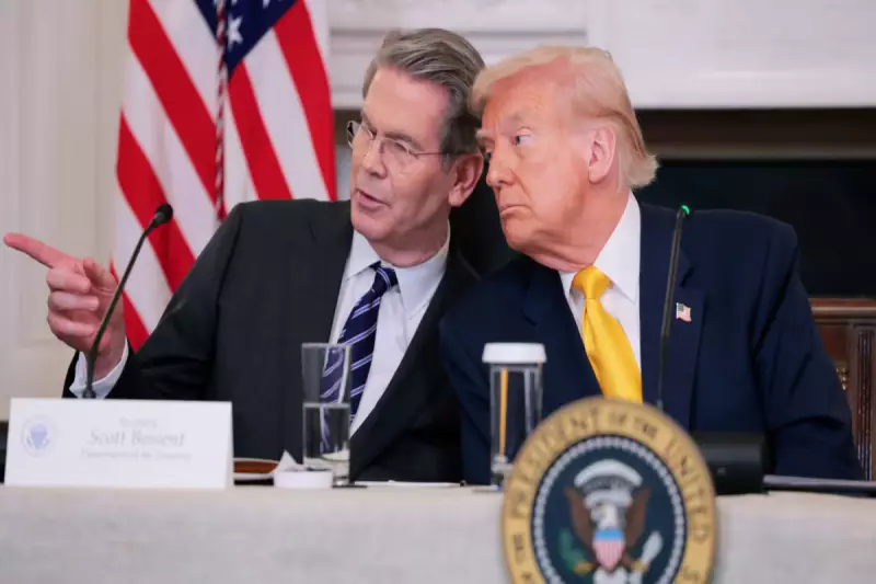 Trump Tariff Threats Sink FTSE 100 as Administration Slams 'Hysteria'