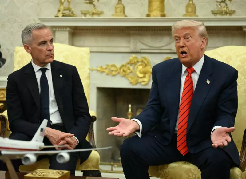 Trump Tells Canada to Be 'Grateful' for US 'Freebies' After Carney's Davos Speech