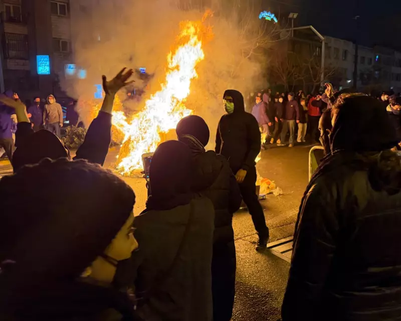 Trump Warns Iran Over Protest Crackdown as Deepfake Threat Grows