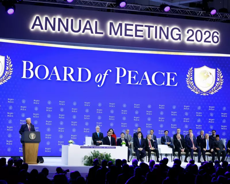 Trump's 'Board of Peace' Launched in Davos: A Personal Fiefdom Masquerading as Global Body
