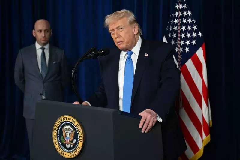 Trump's Davos Speech Echoes Stephen Miller's White Identity Politics Agenda