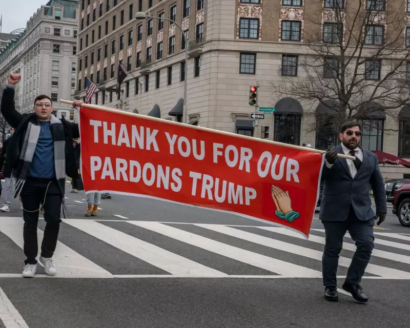 Trump's 'Day of Love': White House Rewrites January 6 History as Pardoned Rioters March