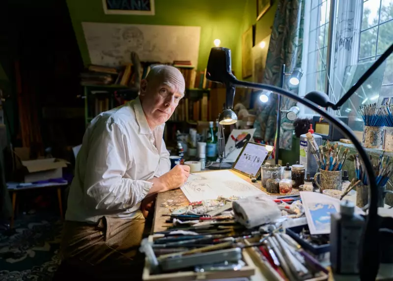 Two Cartoonists Depict Trump and Global Turmoil in Unique Artistic Duel