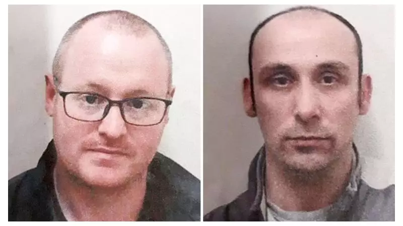 Two escaped prisoners, including murderer, arrested after week-long manhunt