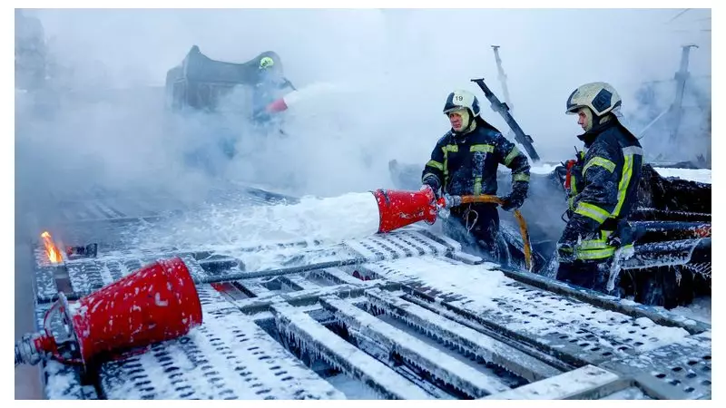 Ukraine Peace Talks Shadowed by 'Barbaric' Russian Strikes on Kyiv and Kharkiv