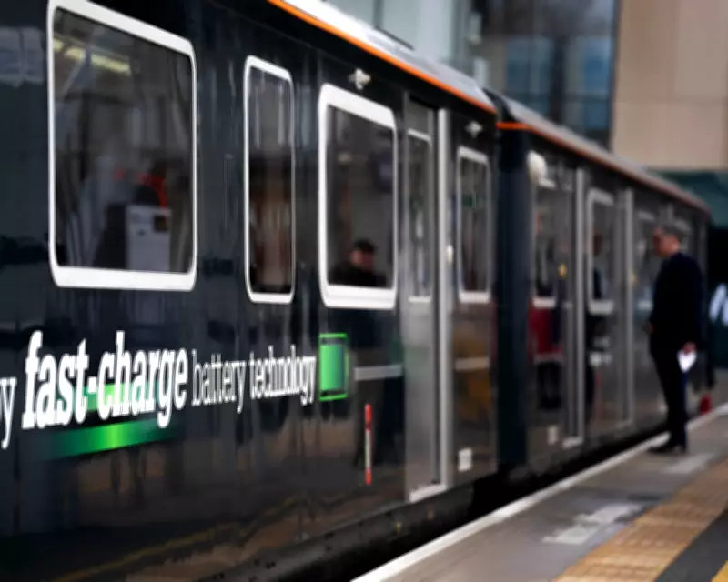 UK's First Rapid-Charge Battery Train Enters Service in West London
