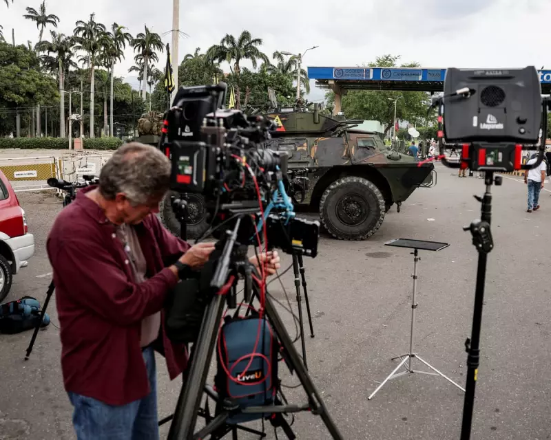 Venezuela detains 14 journalists, seizes devices after Maduro's removal