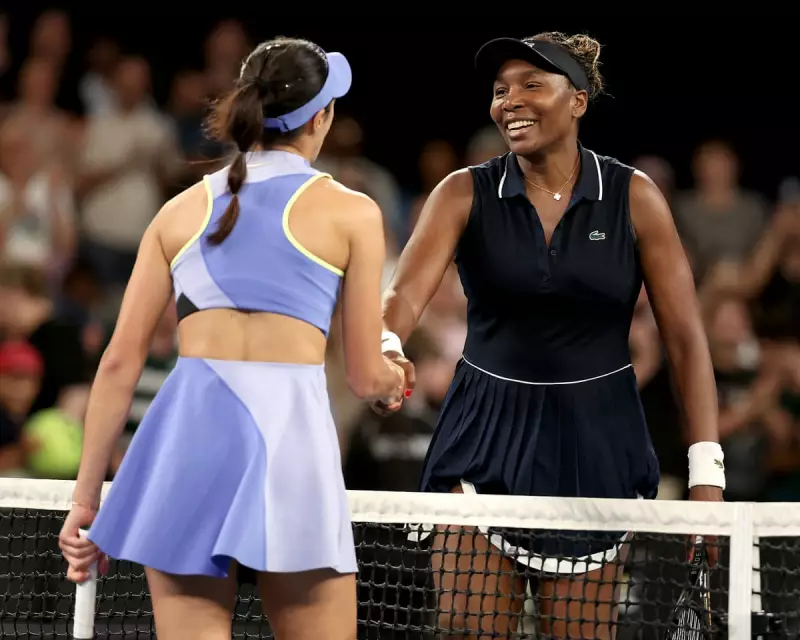 Venus Williams Sets Australian Open Record at 45, Falls Short of Victory