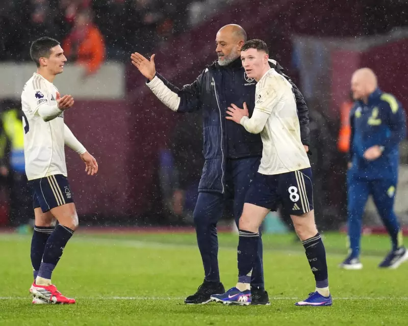 West Ham lose faith in Nuno after Forest defeat and pitch-side embraces