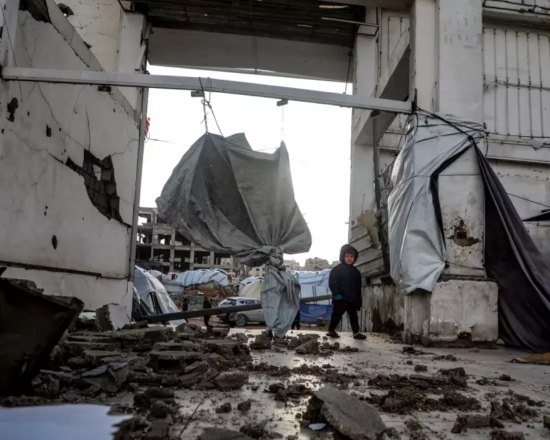 Winter Storms Kill Five in Gaza, Including Child, as Makeshift Shelters Fail