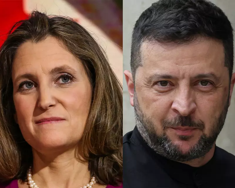 Zelenskyy Appoints Canada's Chrystia Freeland as Ukraine Economic Adviser