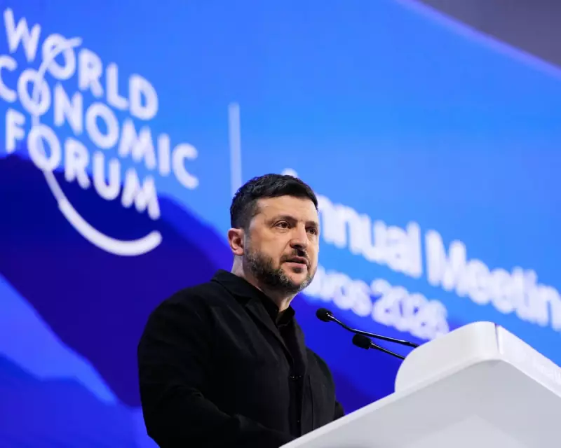 Zelenskyy Criticises Europe's 'Greenland Mode' at Davos, Urges Self-Defence