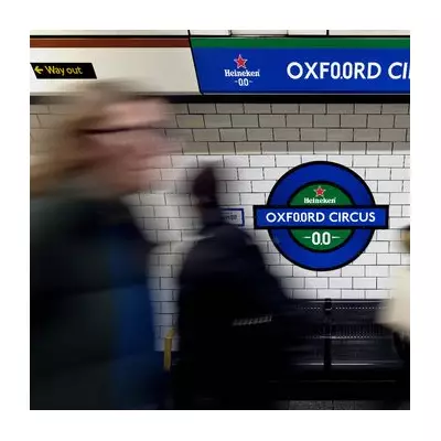 Bakerloo Line's Heineken Rebrand Blunder: Wrong Station Order Spotted