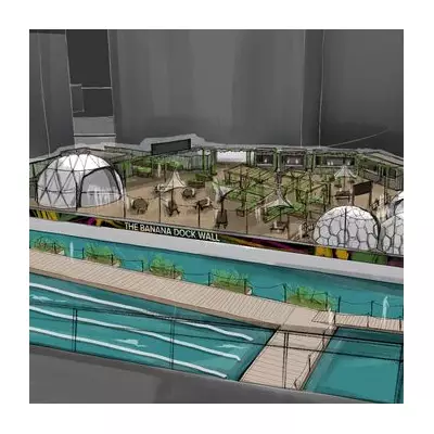 Canary Wharf to get 50m natural water pool and saunas in 2026
