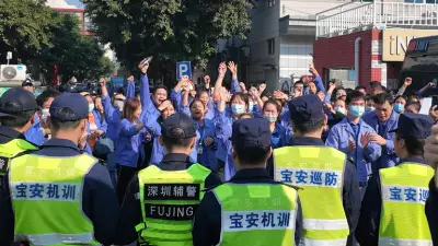 China's Rising Unrest: Sky News Team Detained Filming Shenzhen Factory Strike