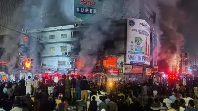 Karachi Mall Fire Kills Three, Injures Several in Late-Night Blaze