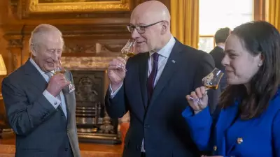 King Charles Shares Dram with John Swinney at Scottish Business Reception