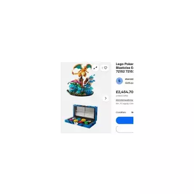 Lego Pokémon Sets Hit £2,500 on eBay as Scalpers Exploit Hype