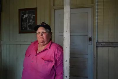 Queensland cattlewoman stranded as mine's road washes away in floods