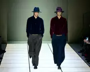 Armani's First Post-Giorgio Show Reveals New Direction with Colour and Vintage Flair
