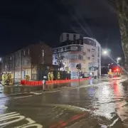 Burst Water Main Triggers Major Flooding in West London, Forcing Family Evacuations