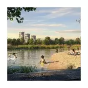 East London's Free Wild Swimming Park Plan Awaits Council Green Light