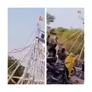 Fairground Swing Collapses Mid-Ride, Injuring 14 Schoolchildren in India