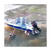 Four Men Rescued After Boat Drifts to Edge of 130ft Dam in South Africa