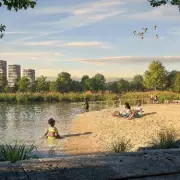 Hackney's Free Wild Swimming & Sandy Beach Plan for 1,200 Daily Swimmers