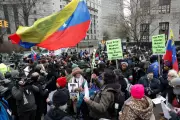 Maduro's New York Court Appearance Sparks Divided Protests in Freezing NYC