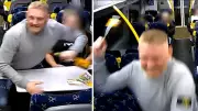 Man jailed for 12 years after violent Buckfast bottle attack on Glasgow train
