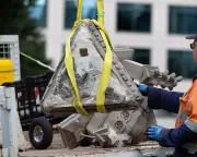 Melbourne's Colonial Monuments Vandalised with 'Land Back' Graffiti