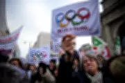 Milan Protesters Rally Against ICE Presence at Winter Olympics