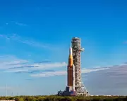 Nasa's Giant Moon Rocket Rolls to Launch Pad for Historic Crewed Flight