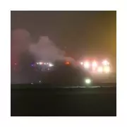 Private Jet Crashes Upside Down in Maine Snowstorm with Eight On Board