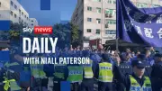 Rising Protests in China: Sky News Team Detained Filming Shenzhen Strike